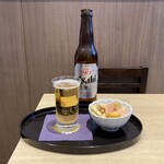 菊丸 - ビール（500円）