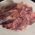 Trattoria Annamaria - 自家製ハム　見事な透明感