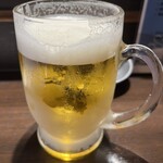 じなん坊 - キンキンに冷えた生ビール