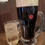スタンディング　８オンス - オールドハイボールと大ジョッキ700ml(薫エール×黒)