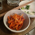 スタンディング　８オンス - 割干し大根キムチ200円