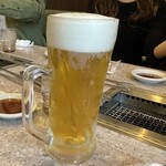 あみ焼ハウスせせらぎ - 生で乾杯！