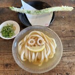 Kamakiri - 冷かけ(小)とさぬきのめざめアスパラ天