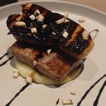 完全個室焼肉 GYU CHIBA - マッシュポテトの座布団の上にヒレとフォアグラが