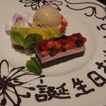 完全個室焼肉 GYU - 連れの誕生日祝い