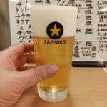 Yakiton Hayashiya - 生ビール５４８円