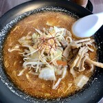 杉のや - 辛味噌(990円)+メンマトッピング(180円)