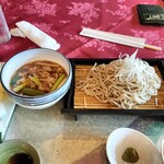 信楽カントリー倶楽部 杉山コース レストラン - 桜海老のつけ蕎麦