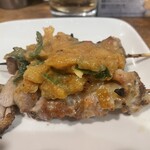 やきとり 上野文楽 - みそにんにく