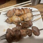 Yakitori Ueno Bunraku - もも　ハツ