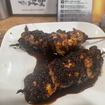 やきとり 上野文楽 - にんにくだれ