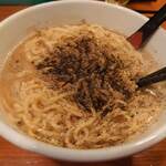 大阪 ラーメン研究所 - 黒七味旨い！