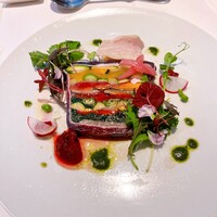 アンフュージョン - 野菜のテリーヌ。