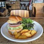 L.A.GARAGE - 【Morning Set】 『EGG BURGER¥1,300』 ※soft drink付