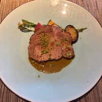 SPICE LAB TOKYO - 松坂ポーク、ピスタチオサーラン、季節の焼き野菜