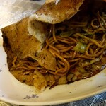 小山食堂 - フライ焼きそば