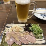 博多ラーメン しばらく 日本橋店 - つまみチャーシュー