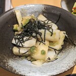 Sumibi Kushiyaki Raizu - 長いもとアボカドのわさび醤油炒め