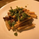 ダ マッサ - ショートパスタ　ホタルイカ　ふきのとう