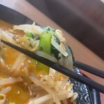 海の宴 - もやしと青みの野菜