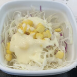 Yoshinoya - 小鉢のサラダにはマヨネーズ！