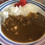 食堂いずみ - 半カレー