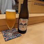 鮨なか - 瓶ビール