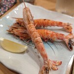 鮨なか - 車海老の塩焼き
