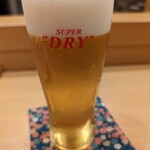 Sushi Naka - 生ビール