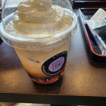 わらび餅専門店 門藤 - ドリンク写真:わらび餅入り珈琲ラテ