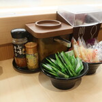 はま寿司 - 卓上調味料