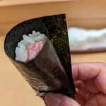鮨なか - マグロの手巻き