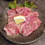 七輪焼肉 炭や - サガリ(塩)