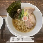 Raxamenasaken - 醤油らぁ麺白金 1400円