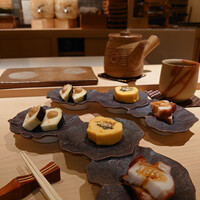 鮨 三國 - 泉州水なすの金山寺味噌がけ