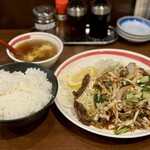 一楽 - おすすめランチ価格『牛スタミナ定食』¥990