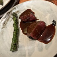 jinen. - 白糠蝦夷鹿　アスパラ