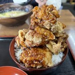 新宝来軒 - メガザンギ丼1,450円