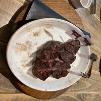 熟成和牛ステーキグリルド エイジング・ビーフ 横浜店 - ササミ、トウガラシ