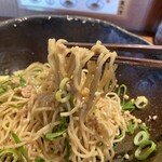 汁なし担担麺専門 キング軒 - パキパキの麺自体が旨し