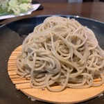 Aizuyamamiyakosoba Tsutsumian - 蕎麦（接写）