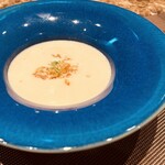 DINING けん吉 - 新玉葱のクリームスープ