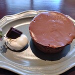 食堂 partire - 濃厚チョコレートチーズケーキ