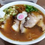 Kokumi Ramen - チャーシュー麺・麺少なめ（上から）（2024.4）
