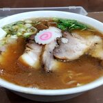 国味ラーメン - チャーシュー麺・麺少なめ（2024.4）