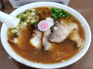 Kokumi Ramen - チャーシュー麺・麺少なめ（上から）（2024.4）