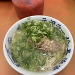 元祖長浜屋 - ラーメン(ペタ、ナマ)