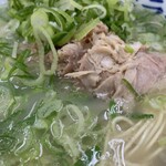 元祖長浜屋 - ラーメン(ペタ、ナマ)