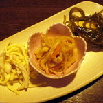 洋食居酒屋 こころ - お通し/手作りでした。