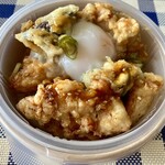 ビオラル - 料理写真:薩摩ハーブ鶏のとり天丼